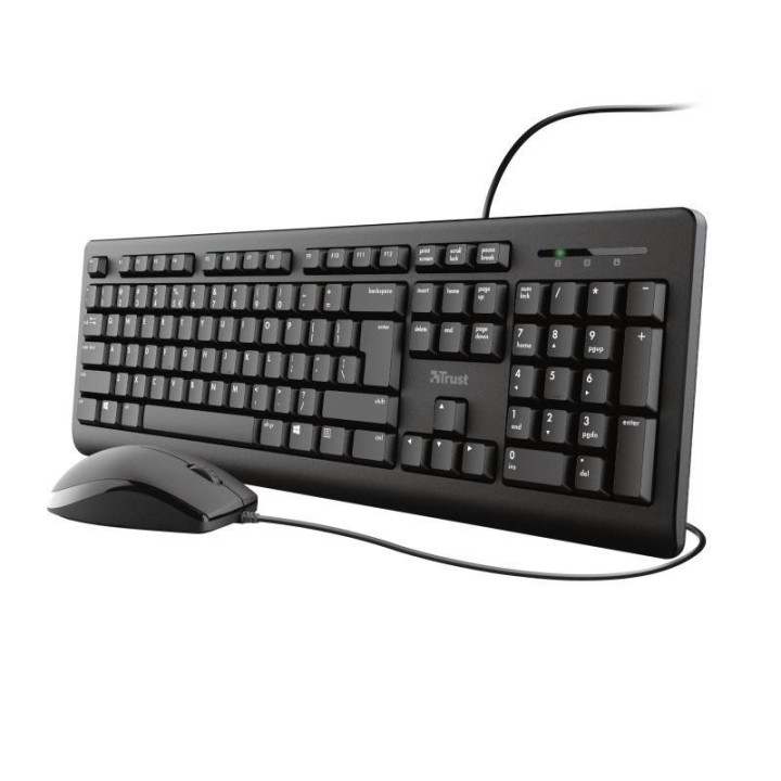 TRUST ZESTAW KLAWIATURA I MYSZ PRIMO