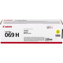 CANON ORYGINALNY TONER 069YH, YELLOW, 5500S, 5095C002, HIGH CAPACITY, CANON MF752CDW, 754CDW, LBP673CDW, O