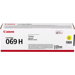 CANON ORYGINALNY TONER 069YH, YELLOW, 5500S, 5095C002, HIGH CAPACITY, CANON MF752CDW, 754CDW, LBP673CDW, O