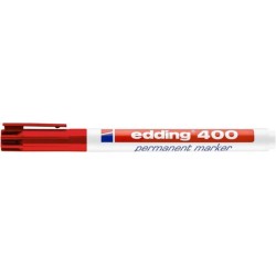 MARKER PERMANENTNY EDDING 400 CZERWONY 1MM