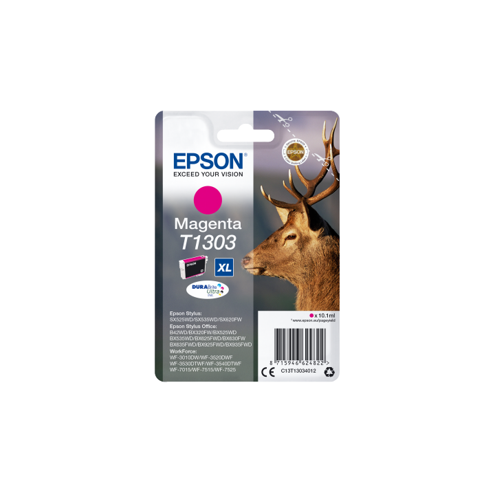 TUSZ ORYGINALNY EPSON T1303 C13T13034012 MAGENTA 10,1 ML