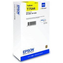 TUSZ ORYGINALNY EPSON T7544 C13T754440 YELLOW 7000 STRON