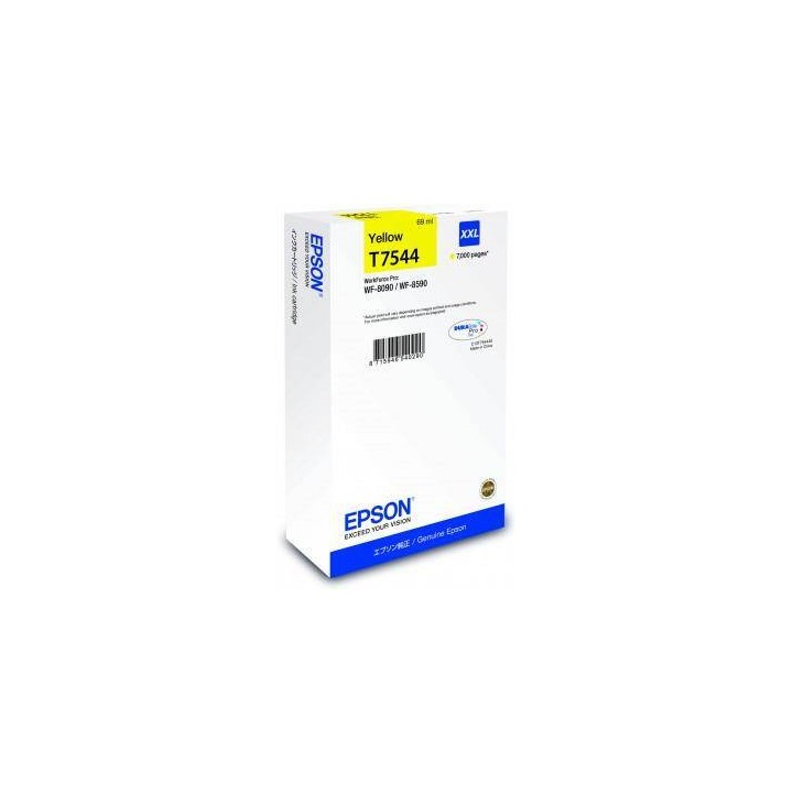 TUSZ ORYGINALNY EPSON T7544 C13T754440 YELLOW 7000 STRON