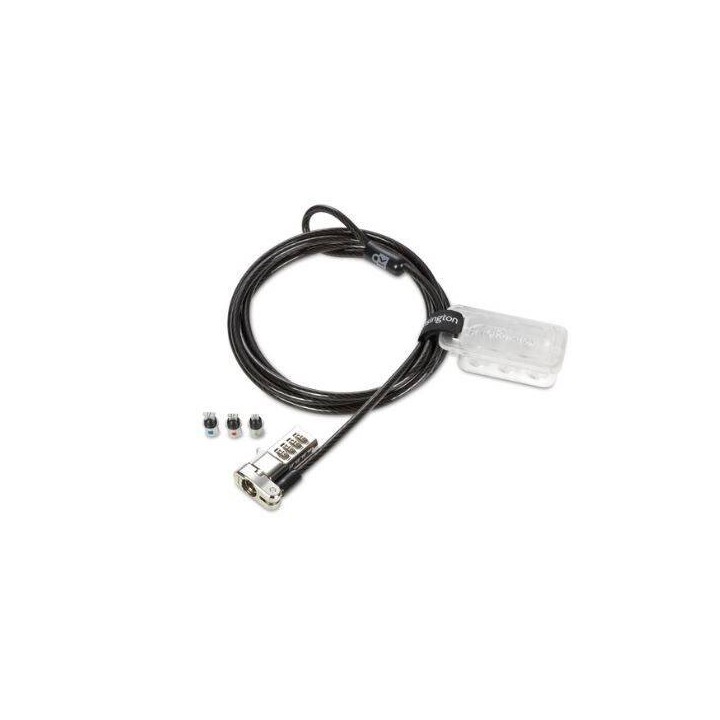 KENSINGTON BLOKADA DO LAPTOPA UNIVERSAL 3-IN-1 COMBIN T-BAR, NANO, WEDGE K62316WW