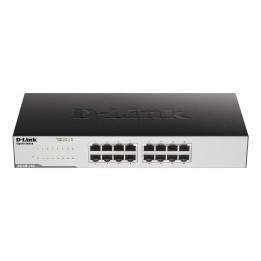D-LINK PRZEŁĄCZNIK BIURKOWY GO-SW-16G 16-PORTÓW GIGABIT