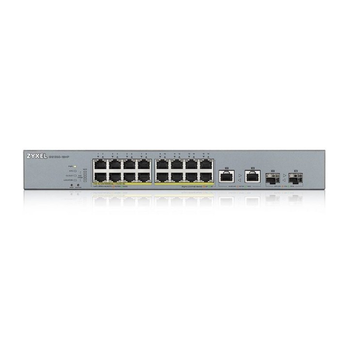 ZYXEL PRZEŁĄCZNIK ZARZĄDZALNY GS1350-18HP CCTV POE LR 250W