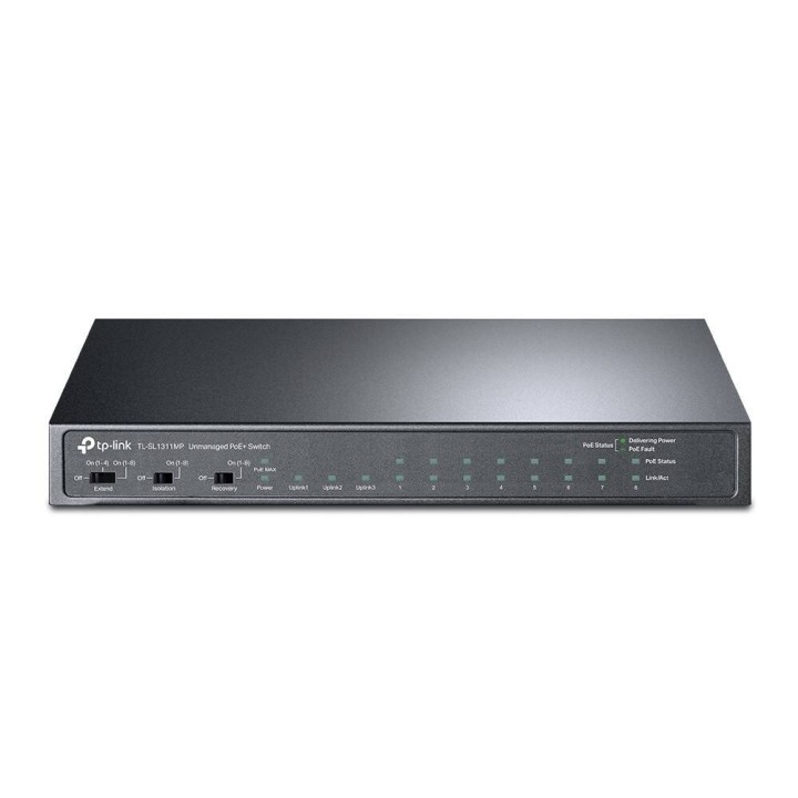 TP-LINK PRZEŁĄCZNIK SL1311MP 8XFE POE+ 2XGE 1XSFP