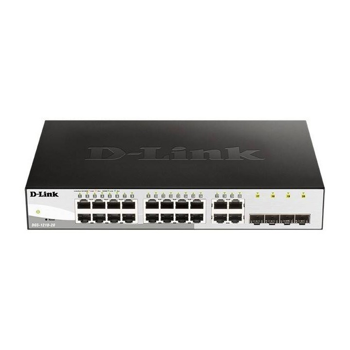 D-LINK PRZEŁĄCZNIK DGS-1210-20/E SWITCH 16GE 4SFP