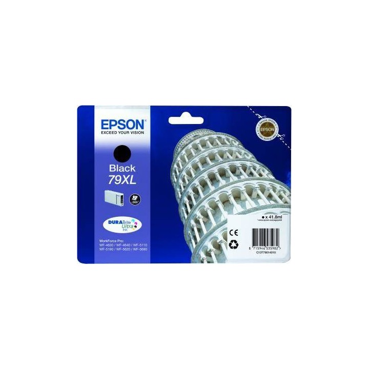 TUSZ ORYGINALNY EPSON T7901/79XL C13T79014010 CZARNY 41,8 ML