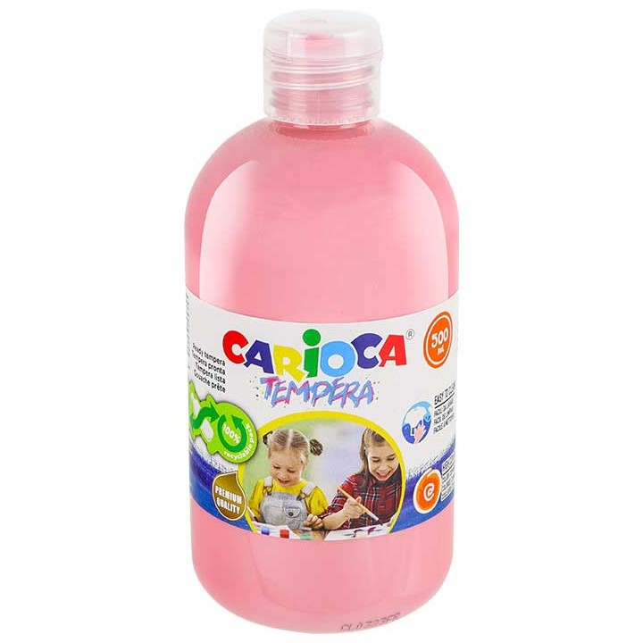 FARBA TEMPERA CARIOCA 40427/09 170-2716 500ML RÓŻOWA