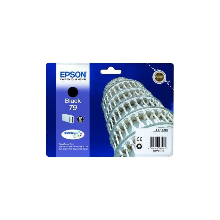 TUSZ ORYGINALNY EPSON T7911/79 C13T79114010 CZARNY 14,4 ML
