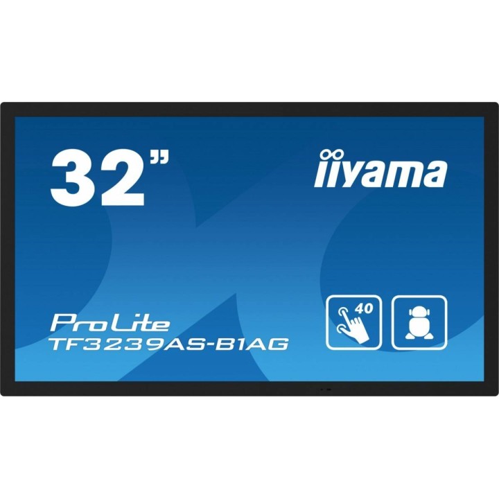IIYAMA MONITOR 32 CALE TF3239AS-B1AG,IPS,FHD,HDMIX2,DP,RJ45,3XUSB,2X10W, ANDROID,24/7,IP65