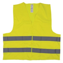 KAMIZELKA ODBLASKOWA ŻÓŁTA DONAU SAFETY 2XL