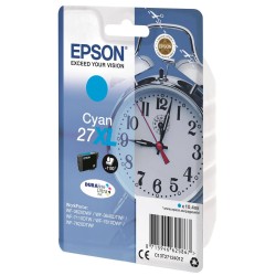 TUSZ ORYGINALNY EPSON T2712 C13T27124012 CYAN 10,4 ML