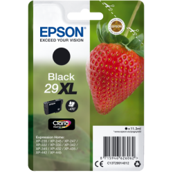 TUSZ ORYGINALNY EPSON T2991 C13T29914012 CZARNY 11,3 ML