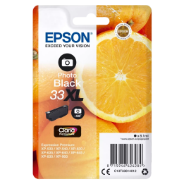 TUSZ ORYGINALNY EPSON T3361 C13T33614012 PHOTO CZARNY 8,1 ML
