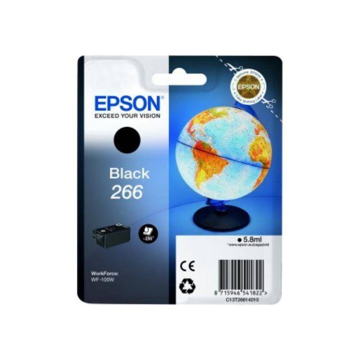 TUSZ ORYGINALNY EPSON T2661 C13T26614010 CZARNY 250 STRON