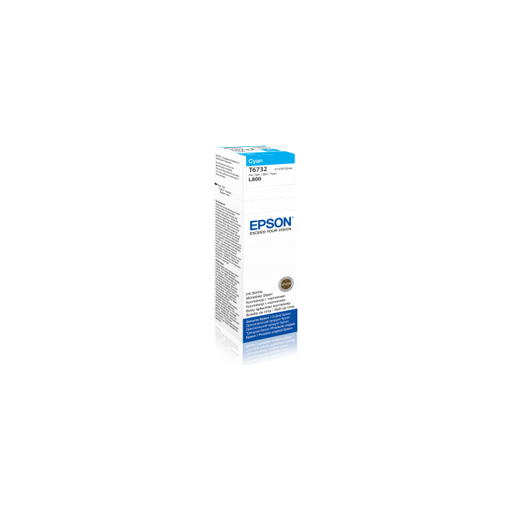 TUSZ ORYGINALNY EPSON T67324A C13T67324A CYAN 70 ML