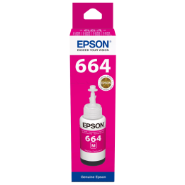 TUSZ ORYGINALNY EPSON 664 T66434A C13T66434A MAGENTA 6400 STRON