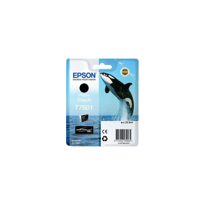 TUSZ ORYGINALNY EPSON T7601 C13T76014010 PHOTO CZARNY 25,9 ML