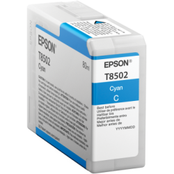 TUSZ ORYGINALNY EPSON T8502 C13T850200 CYAN 80 ML
