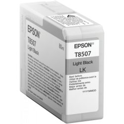 TUSZ ORYGINALNY EPSON T8507 C13T850700 LIGHT CZARNY 80 ML