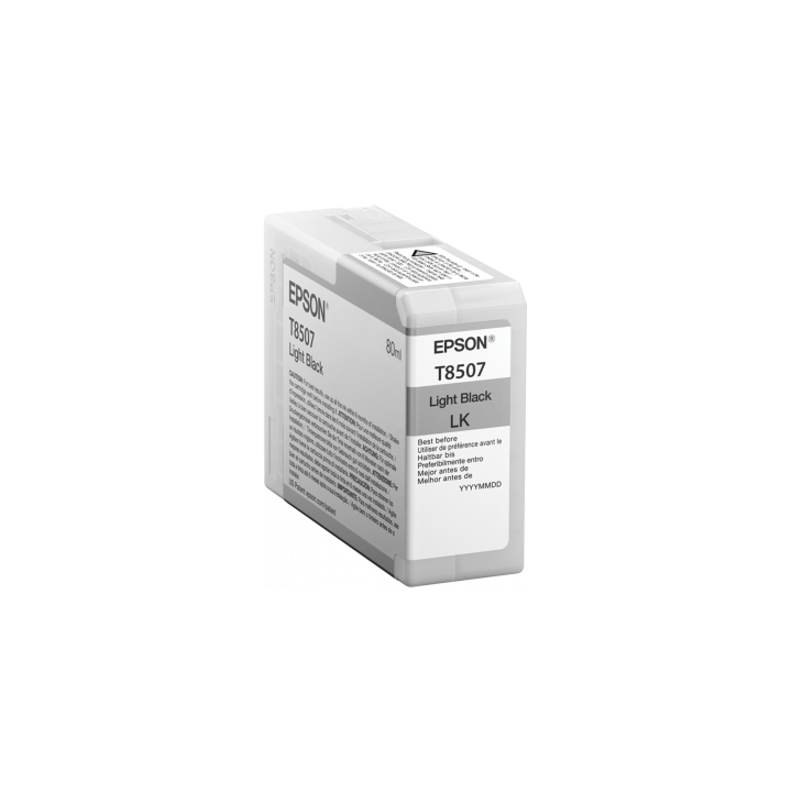 TUSZ ORYGINALNY EPSON T8507 C13T850700 LIGHT CZARNY 80 ML