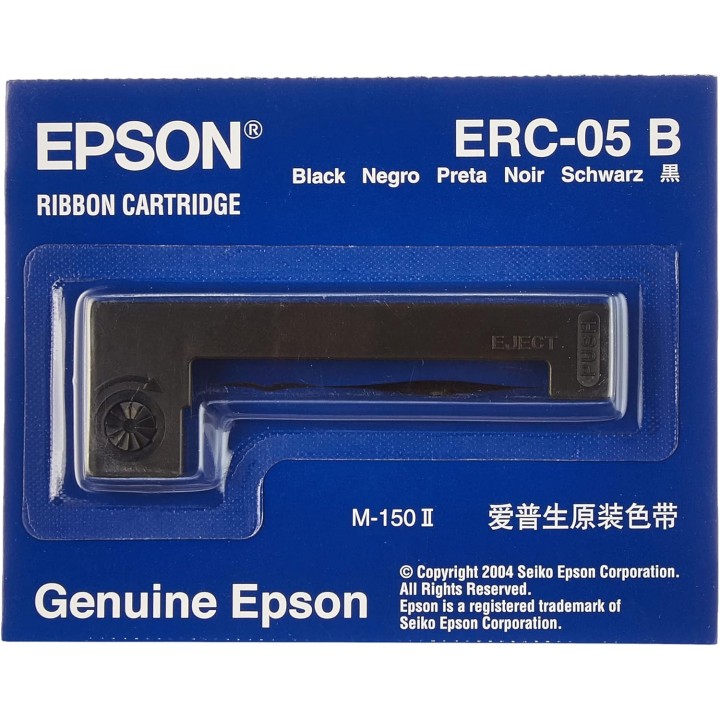 KASETA BARWIĄCA ORYGINALNA EPSON ERC05B C43S015352 CZARNY