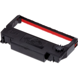 KASETA BARWIĄCA ORYGINALNA EPSON ERC38BR C43S015376 CZARNY-CZERWONY