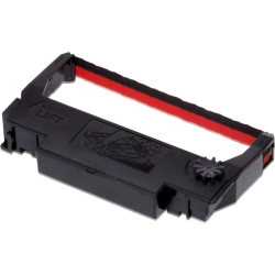 KASETA BARWIĄCA ORYGINALNA EPSON ERC38BR C43S015376 CZARNY-CZERWONY