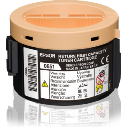 TONER ORYGINALNY EPSON S050651 C13S050651 CZARNY 2200 STRON