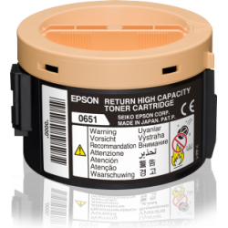 TONER ORYGINALNY EPSON S050651 C13S050651 CZARNY 2200 STRON