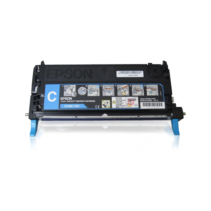 TONER ORYGINALNY EPSON S051160 C13S051160 CYAN 6000 STRON