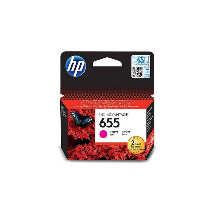 TUSZ ORYGINALNY HP655 CZ111AE MAGENTA 600 STRON