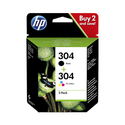 TUSZ ORYGINALNY HP304 3JB05AE CMYK 120 STRON