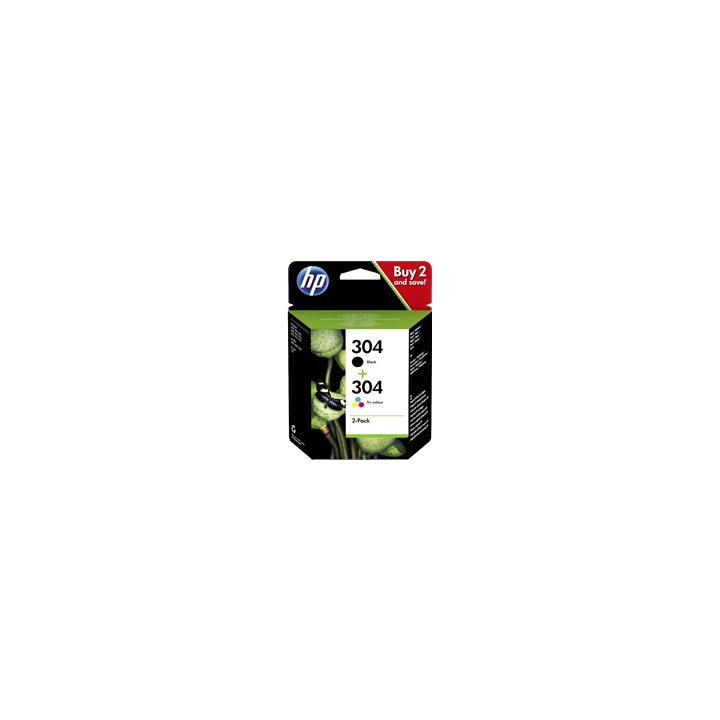 TUSZ ORYGINALNY HP304 3JB05AE CMYK 120 STRON