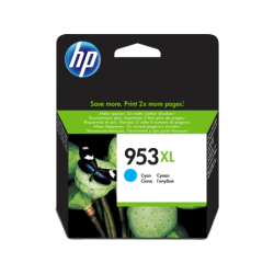 TUSZ ORYGINALNY HP953XL F6U16AE CYAN 1600 STRON