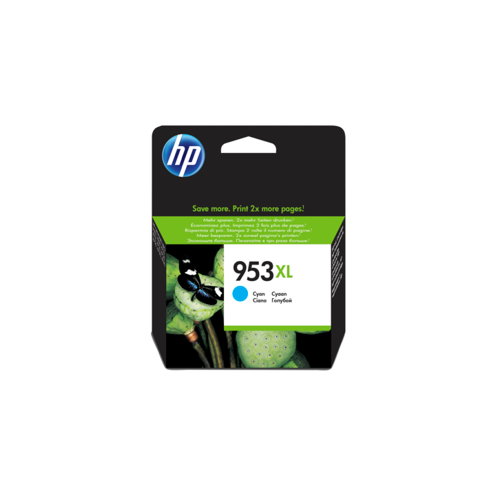 TUSZ ORYGINALNY HP953XL F6U16AE CYAN 1600 STRON